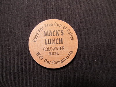 Macks Lunch - Wooden Nickel (newer photo)
